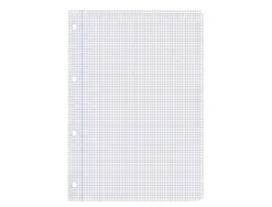 Feuillet mobile liderpapel a4 perfore 5x5mm 100g marge 4 trous paquet 100 feuilles
