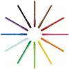 Feutre bic kids visa coloriage pointe fine bloquée ultra-résistante 12 couleurs assorties coffret scolaire 288 unités