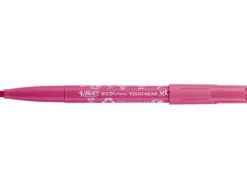 Feutre bic kids visacolor xl coloriage pointe extra-large bloquée couleurs vives coffret scolaire 144 unités