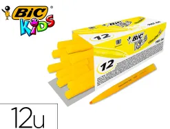 Feutre bic visacolor xl ecolutions pointe large 4,5 mmcoloris jaune