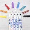Feutre coloriage giotto turbo glitter capuchon ventilé pointe moyenne encre pailletée base eau coloris assortis étui 8u