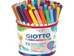 Feutre coloriage giotto turbo advanced pot de 72