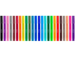 Feutre coloriage liderpapel jumbo longueur écriture 800m pointe nylon 5mm diamètre boîte carton 24 unités
