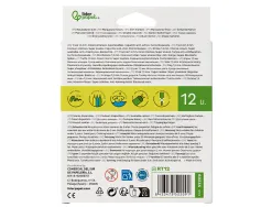 Feutre coloriage liderpapel slim longueur écriture 800m pointe nylon 2mm diamètre étui carton 12 unités
