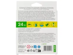 Feutre coloriage liderpapel slim longueur écriture 800m pointe nylon 2mm diamètre étui carton 24 unités