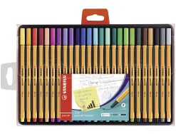 Feutre coloriage stabilo power max encre lavable corps large pointe large bloquée lot 24 unités