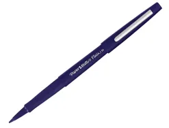Feutre ecriture paper mate flair pointe moyenne 0,7mm encre bleu marine