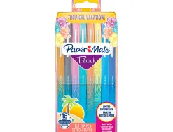 Feutre ecriture paper mate flair candy pop pointe moyenne pochette 16 unites assorties