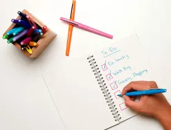 Feutre ecriture paper mate flair candy pop pointe moyenne pochette 16 unites assorties