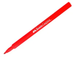 Feutre faber castell scolaire pointe robuste capuchon ventilé lavable couleurs assorties étui 12 unités
