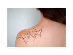 Feutre grim'tout ink tatouage temporaire pointe pinceau extra fine coloris noir