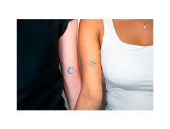 Feutre grim'tout ink tatouage temporaire pointe pinceau extra fine coloris complementaires assortis set