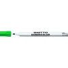 Feutre robercolor pointe fine giotto pour tableau blanc odeur neutre ecriture 1mm coloris vert