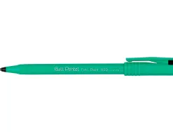 Feutre roller ball pentel r50 bille pointe plastique écriture moyenne 0.4mm coloris noir