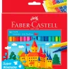 Feutre scolaire faber castell chateau pochette de 36