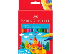 Feutre scolaire faber castell chateau pochette de 24