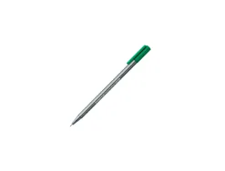 Feutre staedtler triplus fineliner 334 triangulaire pointe superfine 0,3mm coloris vert