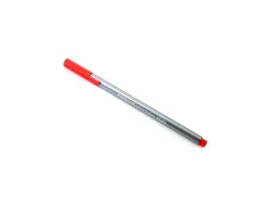 Feutre staedtler triplus fineliner 334 triangulaire pointe superfine 0,3mm coloris rouge
