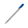 Feutre staedtler triplus fineliner 334 triangulaire pointe superfine 0,3mm coloris bleu