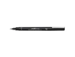 Feutre technique uniball pointes calibrees 0,6mm encre noir trace net et precis