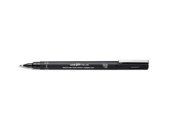 Feutre technique uniball pointes calibrees 0,9mm encre noir trace net et precis