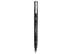 Feutre technique uniball pointes calibrees 0,3mm encre noir trace net et precis