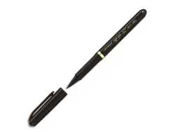 Feutre uniball sign pen encre super ink couvrante pointe feutre nylon ogive largeur trace 1mm coloris bleu