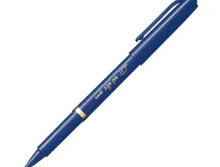Feutre uniball sign pen encre super ink couvrante pointe feutre nylon ogive largeur trace 1mm coloris bleu