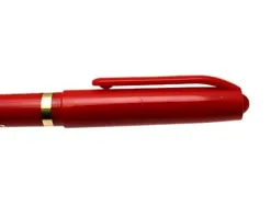 Feutre uniball sign pen encre super ink couvrante pointe feutre nylon ogive largeur trace 1mm coloris rouge
