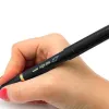 Feutre uniball sign pen encre super ink couvrante pointe feutre nylon ogive largeur trace 1mm coloris noir
