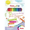 Feutres coloriage pentel arts pointe moyenne bloquee resistante lavable -