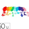 Feutrine adhesive sodertex pack noel feutrine adhesive 1mm 2 tailles 150 pcs 10 coloris assortis