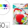 Feutrine adhesive sodertex pack de coeurs 1mm 4 tailles 150 pcs 10 coloris assortis