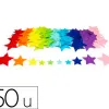 Feutrine adhesive sodertex pack d'etoiles 1mm 4 tailles 150 pcs 10 coloris assortis