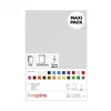 Feutrine innspiro non adhesive 20x30cm 2mm coloris blanc lot de 10 coupons