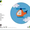 Feutrine liderpapel a4+ 240x315mm 180g épaisseur 1.5mm coloris assortis bloc 10 plaques