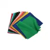 Feutrine o color non adhesive 23x30cm 1mm coloris assortis lot de 12 coupons