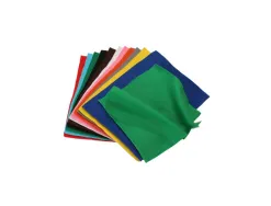 Feutrine o color non adhesive 23x30cm 1mm coloris assortis lot de 12 coupons