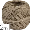 Ficelle chanvre 50g coloris marron bobine 52m