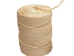 Ficelle sisal écologique liderpapel 3 fils idéal colis tra vaux manuels décoration rouleau 1/2kg longueur 83m écru