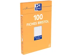 Fiche bristol universelle 210x297 bloc sac h.100