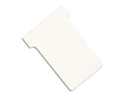 Fiche planning nobo indice 2 15x60x85x48.5mm coloris blanc étui 100 unités