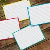 Fiches bristol oxford flash 2.0 75x125mm 32 fiches/film l7mm carton assorti