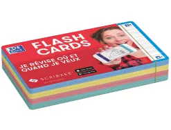 Fiches bristol oxford flash 2.0 75x125mm 32 fiches/film l7mm carton assorti