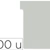 Fiches pour planning nobo 100 unites coloris gris