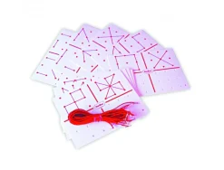 Figures a lacer henbea lacage et logique valisette cartes et elastiques 18 fiches modeles