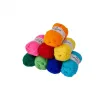 Fil acrylique ocolor environ 90m coloris vifs assortis lot de 8 pelotes