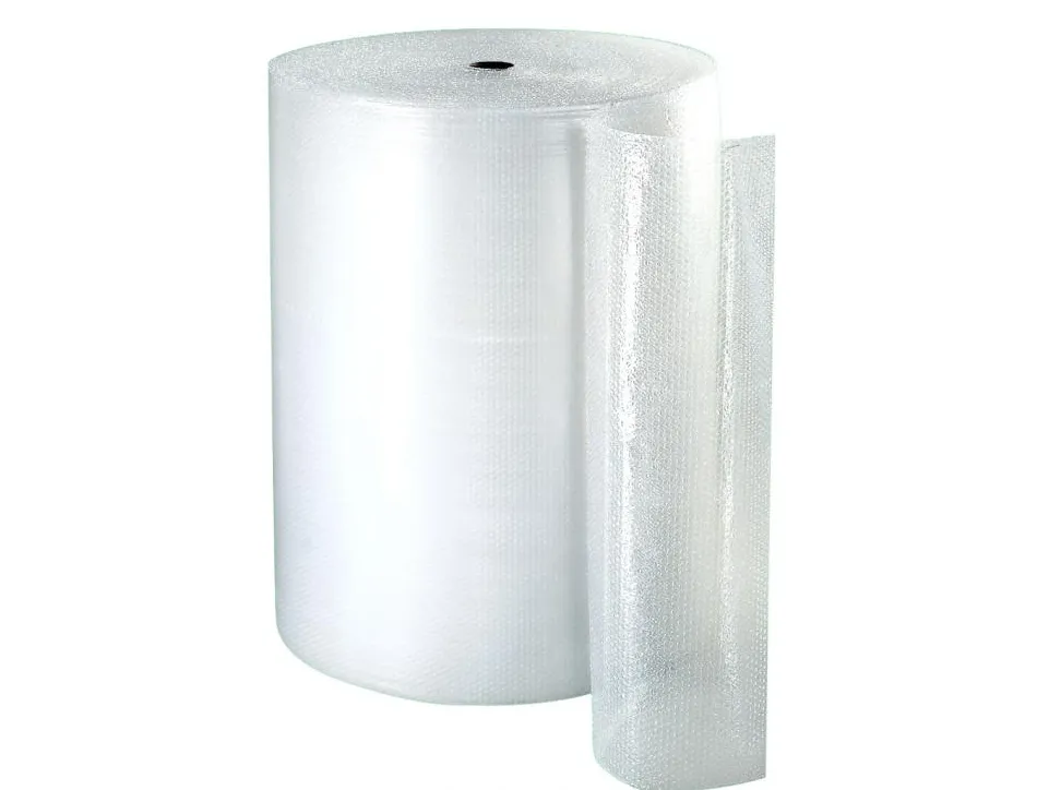 Film a bulles aircap bulle diametre 10mm polyethylene resistant absorbe les coups rouleau 100cmx150m