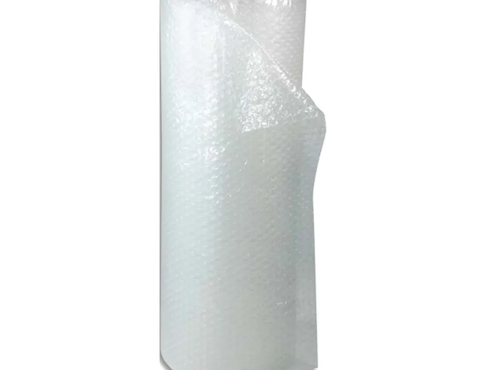 Film a bulles aircap bulle diametre 10mm polyethylene resistant absorbe les coups rouleau 100cmx10m