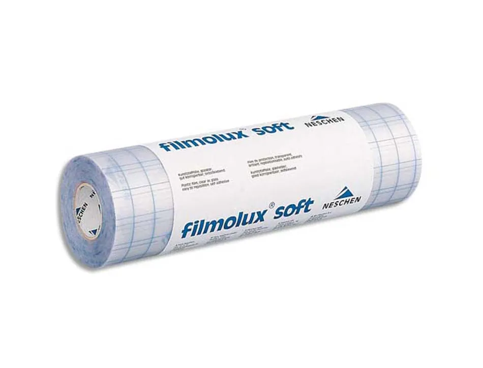 Film filmolux pvc adhesif repositionnable couverture livre rouleau dim. 25mx610mm